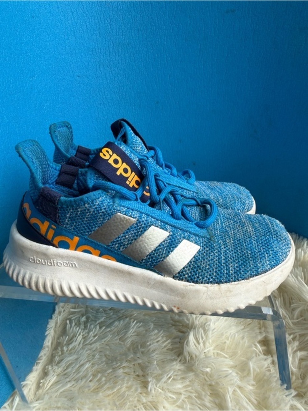 Adidas Shoes Kaptir 2 Cloudfoam Blue Athletic Training